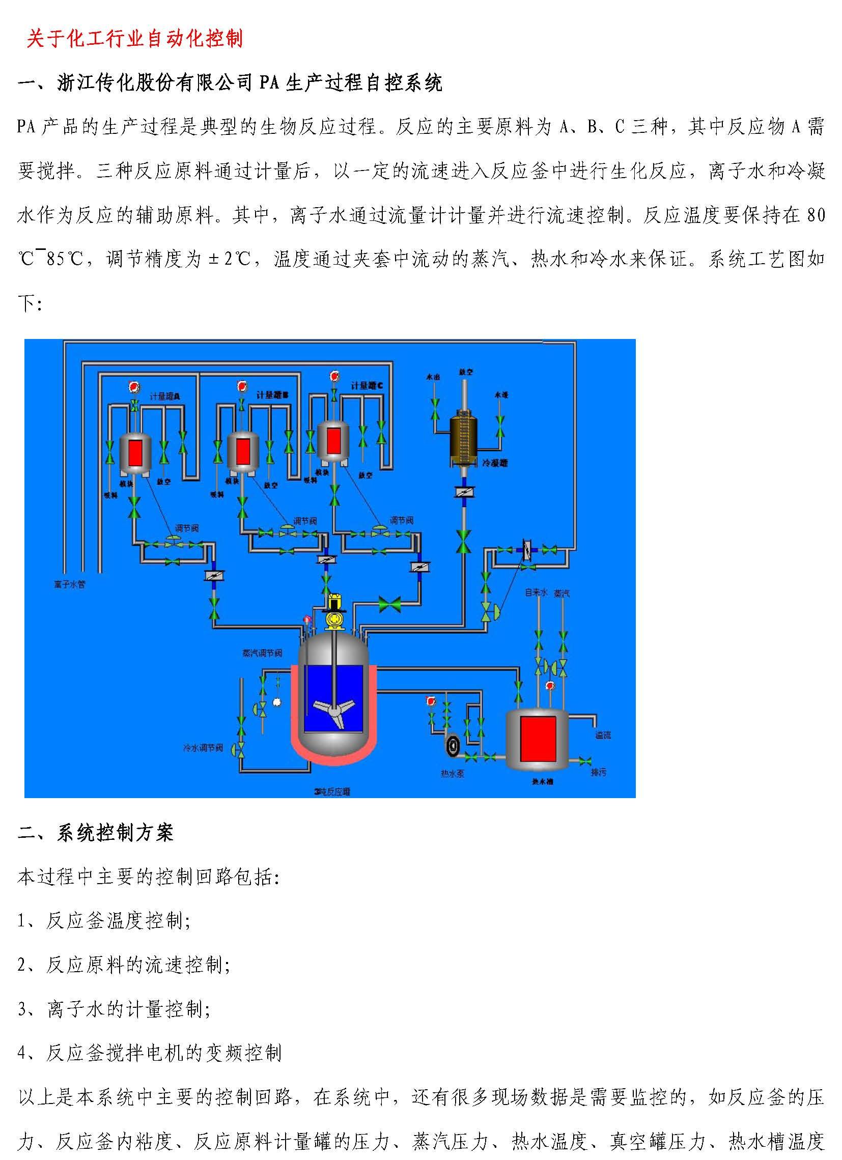5.2医药及化工行业自动化